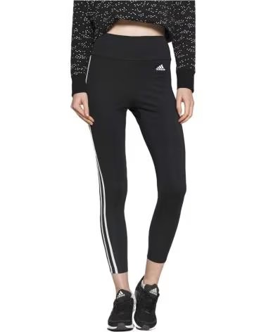 ADIDAS LEGGINGS ADIDAS 3-STRIPES TIG DONNA NERO NEGRO