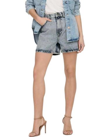 ONLY PANTALON CORTO EN PARA MUJER AZUL