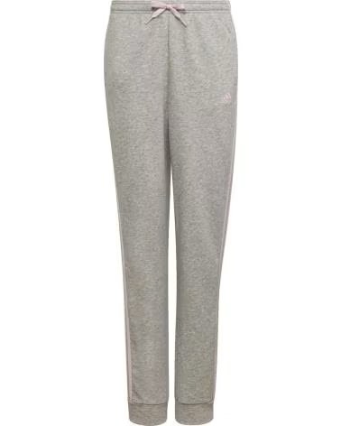 ADIDAS PANTALONI ADIDAS 3-STRIPES GRIGIO ROSA ROSA