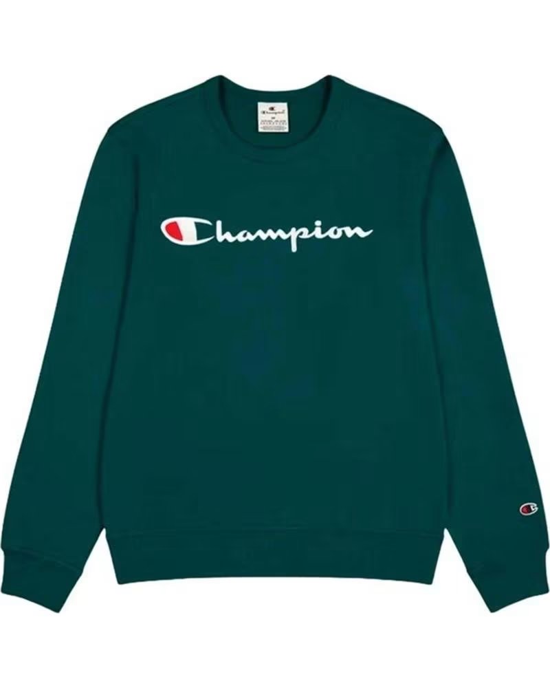 CHAMPION SUDADERA CHAMPION CON LOGO PARA HOMBRE VERDE