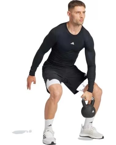 ADIDAS CAMISETA DE MANGA LARGA EN PARA HOMBRE NEGRO