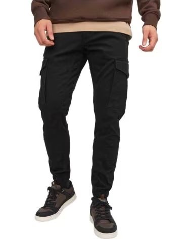 JACK AND JONES PANTALÓN CARGO & HOMBRE NEGRO