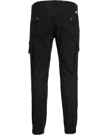 JACK AND JONES PANTALÓN CARGO & HOMBRE NEGRO