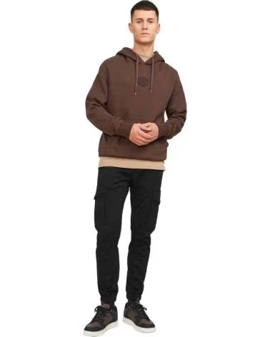 JACK AND JONES PANTALÓN CARGO & HOMBRE NEGRO