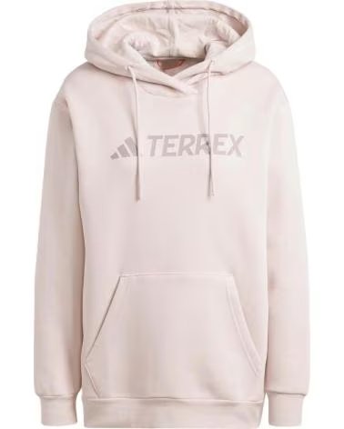 ADIDAS MOLETOM COM CAPUZ ADIDAS TERREX LOGO FEMININO ROSA