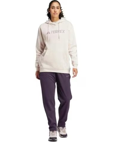 ADIDAS MOLETOM COM CAPUZ ADIDAS TERREX LOGO FEMININO ROSA