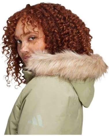 ADIDAS ADIDAS W PAVILIÓN PARKA GREEN WOMEN VERDE