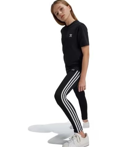 ADIDAS LEGGINGS ADIDAS ORIGINALS 3-STRIPES PER JUNIOR NEGRO