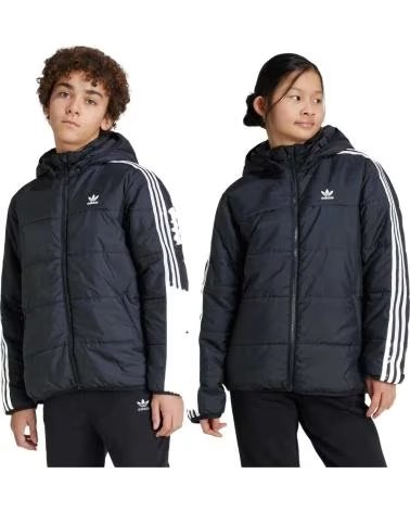 Zapatos de Niña y Niño ADIDAS CHAQUETA ACOLCHADA ADIDAS PADDED JACKET PARA NIÑOS NEGRO