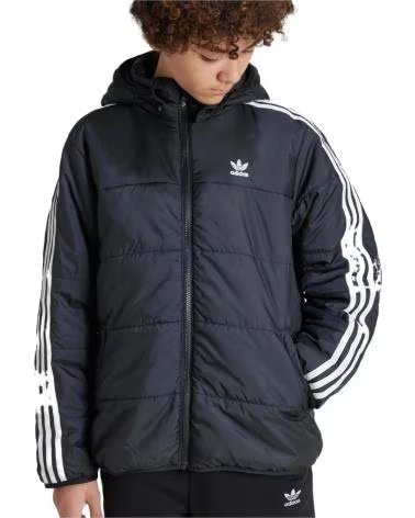 Zapatos de Niña y Niño ADIDAS CHAQUETA ACOLCHADA ADIDAS PADDED JACKET PARA NIÑOS NEGRO