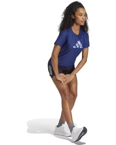 ADIDAS CAMISETA ADIDAS FLORA T FEMININA AZUL