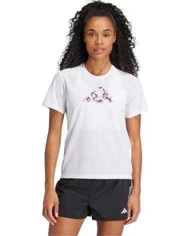 ADIDAS CAMISETA W FLORA T PARA MUJER BLANCO