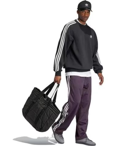 SUDADERA ADIDAS ESSENTIALS 3-STRIPES PARA HOMBRE NEGRO
