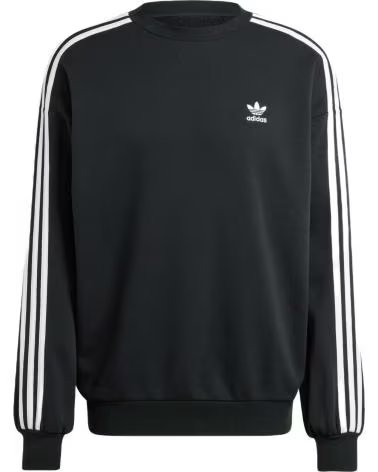 SUDADERA ADIDAS ESSENTIALS 3-STRIPES PARA HOMBRE NEGRO