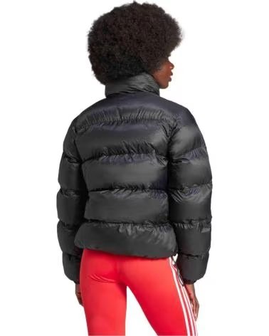 ADIDAS GIACCA CORTA PUFFER DA DONNA NEGRO