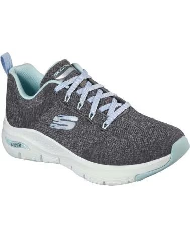 SKECHERS SKECHERS GO WALK DAMENSCHUHE IN GRAU UND MEHRFARBIG MULTICOLOR