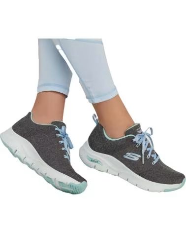 SKECHERS SKECHERS GO WALK DAMENSCHUHE IN GRAU UND MEHRFARBIG MULTICOLOR