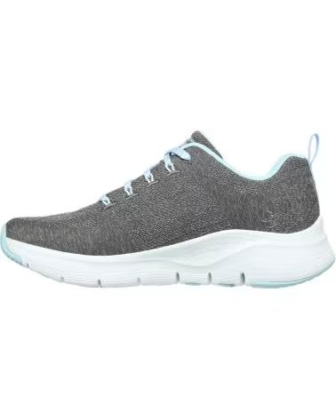 SKECHERS CHAUSSURES SKECHERS GO WALK POUR FEMME EN GRIS ET MULTICOLORE MULTICOLOR