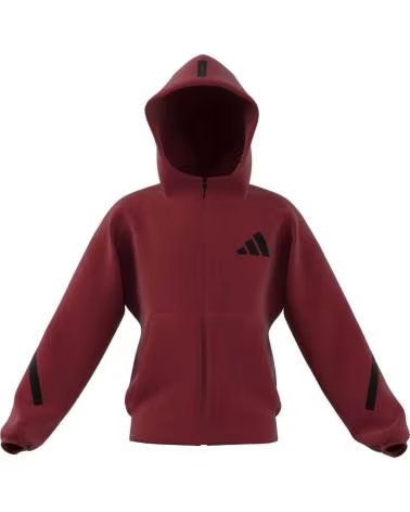 ADIDAS ADIDAS J Z N E KIDS FULL ZIP HOODIE ROJO