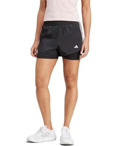 ADIDAS ADIDAS PACER 2-IN-1 SHORTS DEPORTIVOS MUJER NEGRO