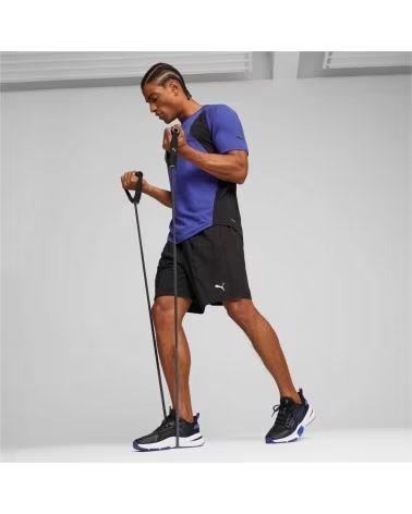 PUMA PANTALONCINI DA ALLENAMENTO PUMA M CLOUDSPUN 7 KNIT DA UOMO NEGRO