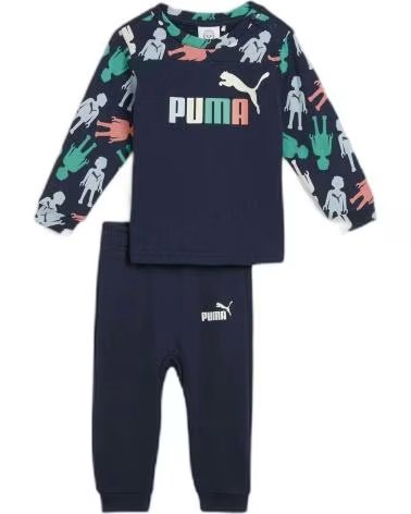 PUMA CONJUNTO DEPORTIVO PUMA UNISEX INFANTIL AZUL AZUL