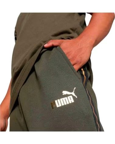 PUMA PANTALONE SPORTIVO LUNGO PUMA DA UOMO VERDE