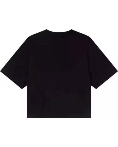 PUMA CAMISETA PUMA ESSENTIALS LOGO FEMININA PRETA NEGRO