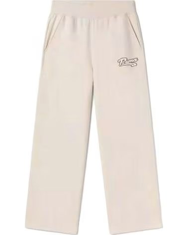PUMA PANTALON LARGO EN PARA MUJER BLANCO