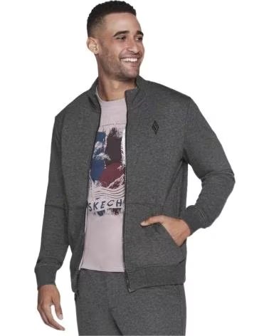 SKECHERS GIACCA SPORTIVA SKECHERS UOMO GRIGIA GRIS