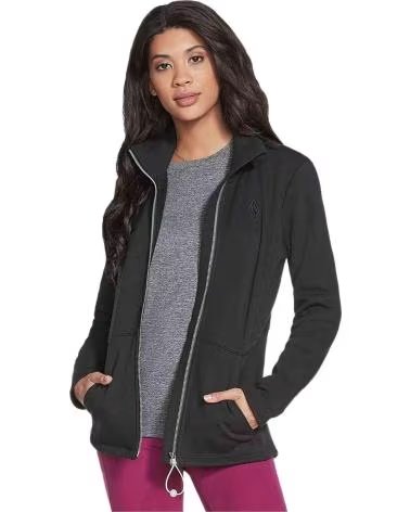 SKECHERS GIACCA SKECHERS DA DONNA NEGRO