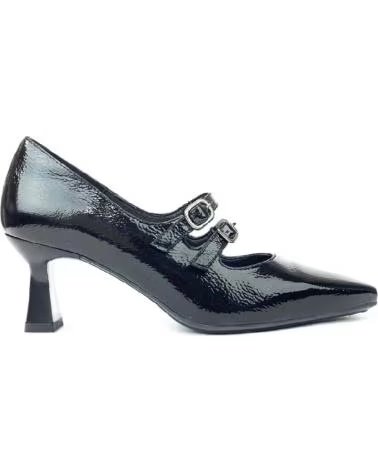 Zapatos de Mujer DESIREÉ ZAPATOS DE TACÓN DESIREÉ ELBY18 CON DOBLE CORREA NEGRO