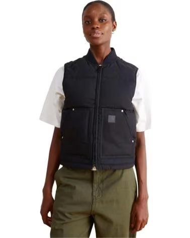 CARHARTT WIP CARHARTT WIP PADDED VEST FOR WOMEN NEGRO