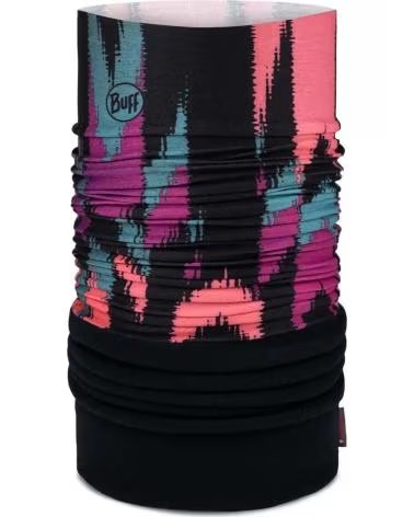 BUFF GOLA DE PESCOÇO BUFF INFANTIL UNISSEX, DESIGN ABSTRATO NEGRO