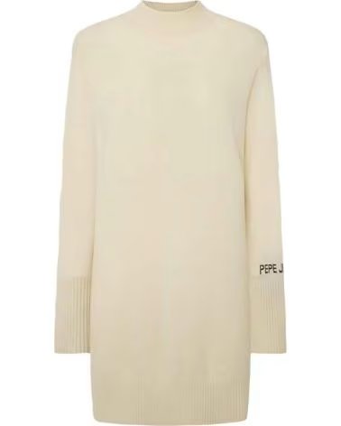 PEPE JEANS VESTITO IN MAGLIA PEPE JEANS DA DONNA BLANCO