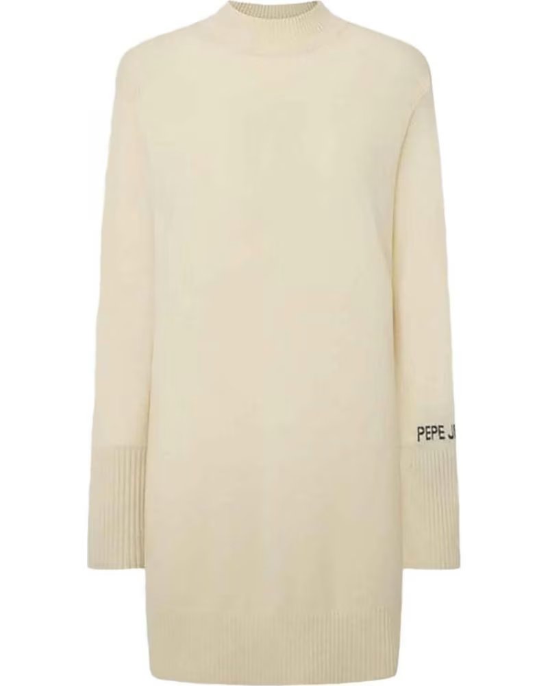 PEPE JEANS VESTITO IN MAGLIA PEPE JEANS DA DONNA BLANCO