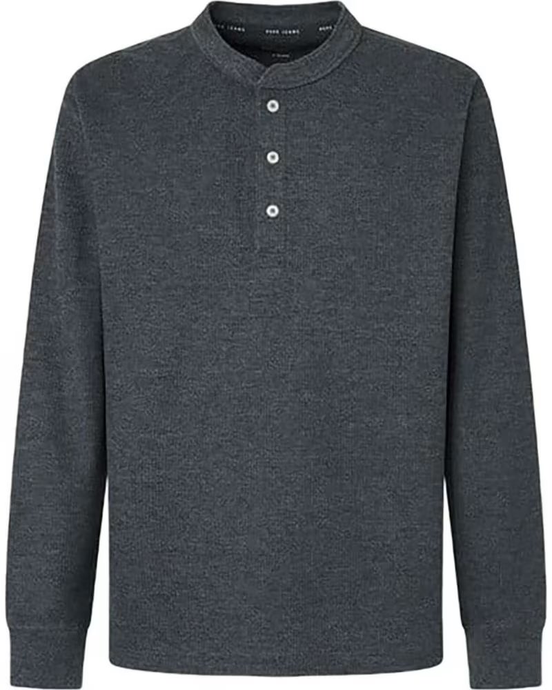 PEPE JEANS PEPE JEANS HENLEY LANGARMSHIRT FÜR HERREN GRIS