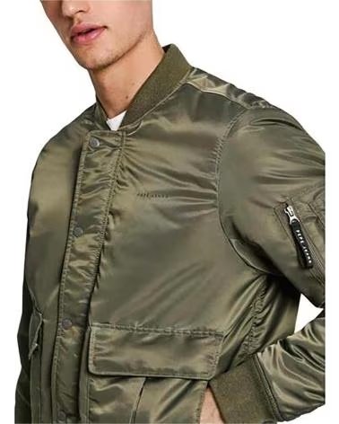 PEPE JEANS PEPE JEANS GREEN BOMBER JACKET FOR MEN VERDE