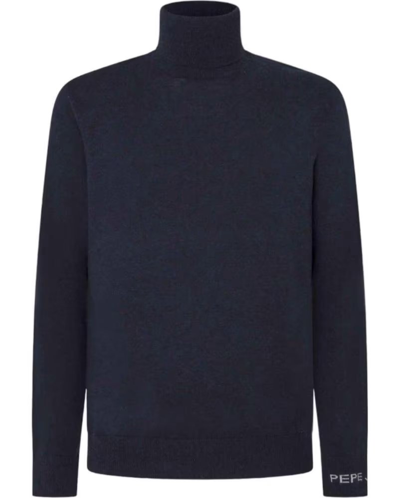 PEPE JEANS MAGLIONE A COLLO ALTO PEPE JEANS DA UOMO IN BLU AZUL