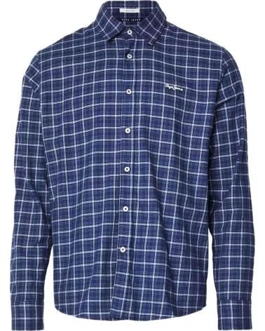 PEPE JEANS CAMISA EN PARA HOMBRE AZUL
