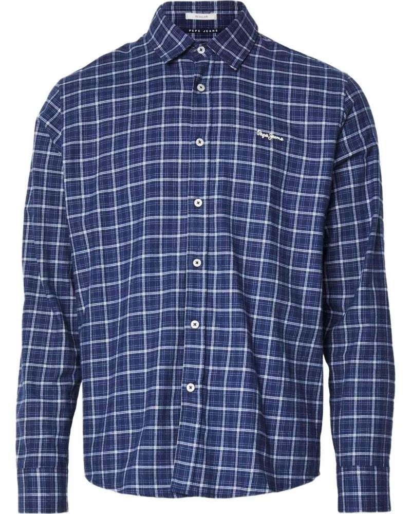 PEPE JEANS CAMISA EN PARA HOMBRE AZUL