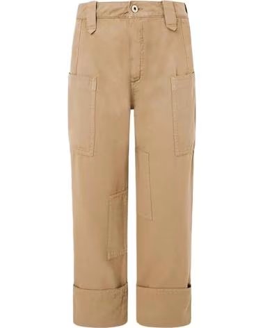 PEPE JEANS PEPE JEANS LANGER DAMEN-HOSE BEIGE BEIGE