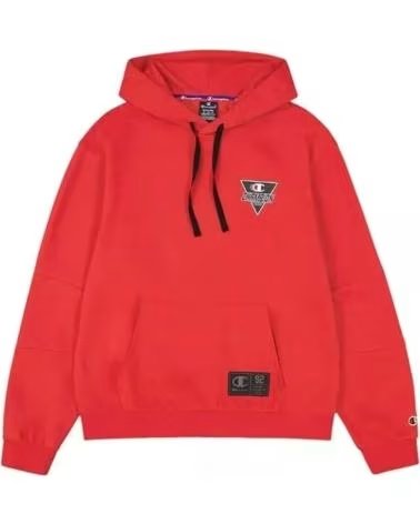 CHAMPION SUDADERA CON CAPUCHA EN PARA HOMBRE ROJO
