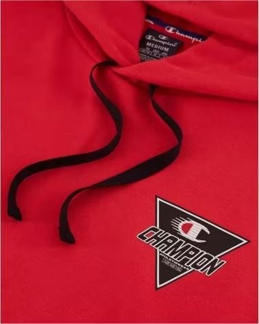 CHAMPION SUDADERA CON CAPUCHA EN PARA HOMBRE ROJO