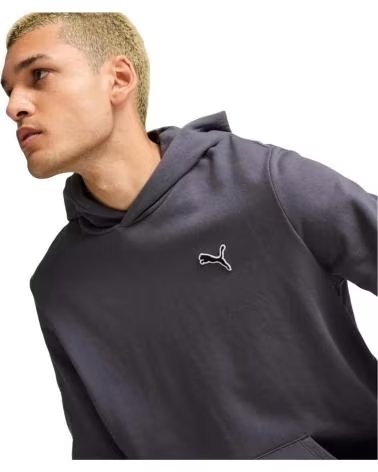 PUMA SUDADERA CON CAPUCHA EN PARA HOMBRE GRIS