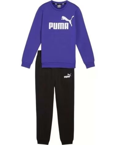 PUMA ENSEMBLE DE SURVÊTEMENT PUMA POUR ENFANTS, BLEU AZUL