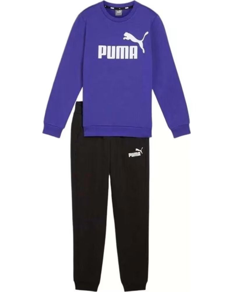 PUMA ENSEMBLE DE SURVÊTEMENT PUMA POUR ENFANTS, BLEU AZUL