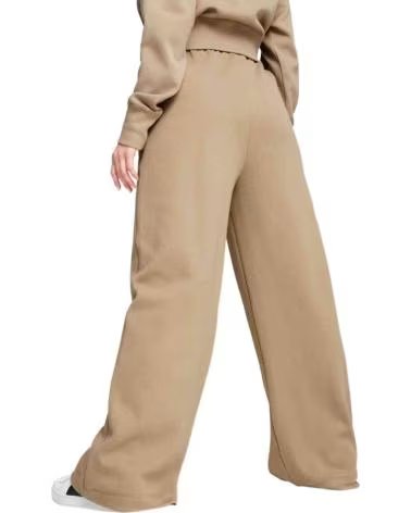 PUMA PANTALON LARGE PUMA POUR FEMME EN BEIGE BEIGE