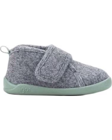 IGOR IGOR UNISEX KIDS´ HOUSE SLIPPERS IN GREY GRIS
