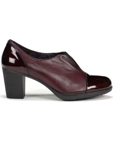 DORKING ZAPATOS DORKING DE TACÓN PARA MUJER EN BURDEOS ROJO